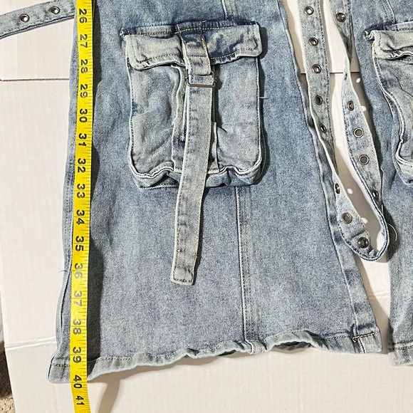 Dolls Kill Generation Kiss Aurora Cargo Flared Jeans - Picture 11 of 16